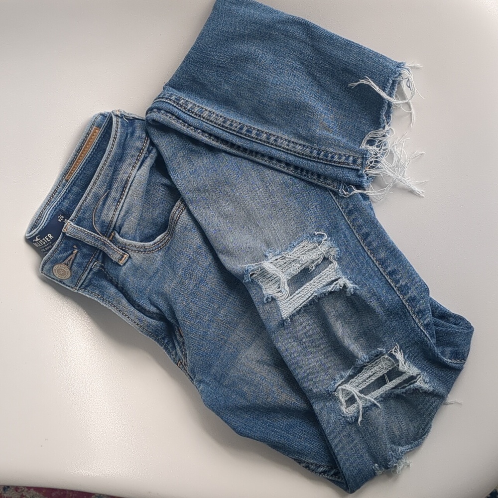 Hollister High-rise super skinny size 0 jeans